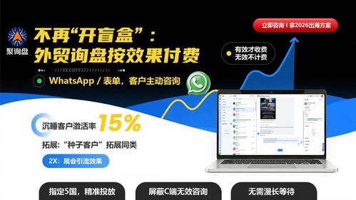 口碑好的聚詢盤品牌實力推薦 外貿(mào)獲客場景下的精準選擇指南